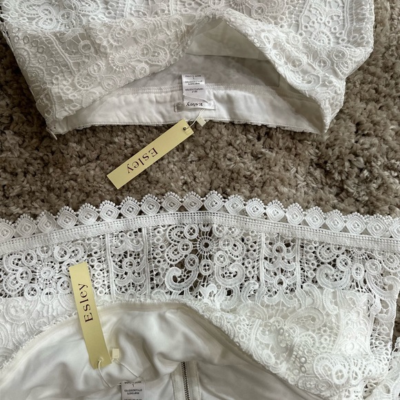 2-pc wedding dress - Picture 3 of 4